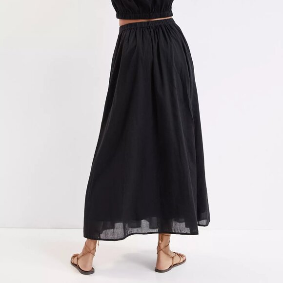 Anthropologie Velvet by Graham & Spencer Black Michie Skirt - Picture 5 of 7